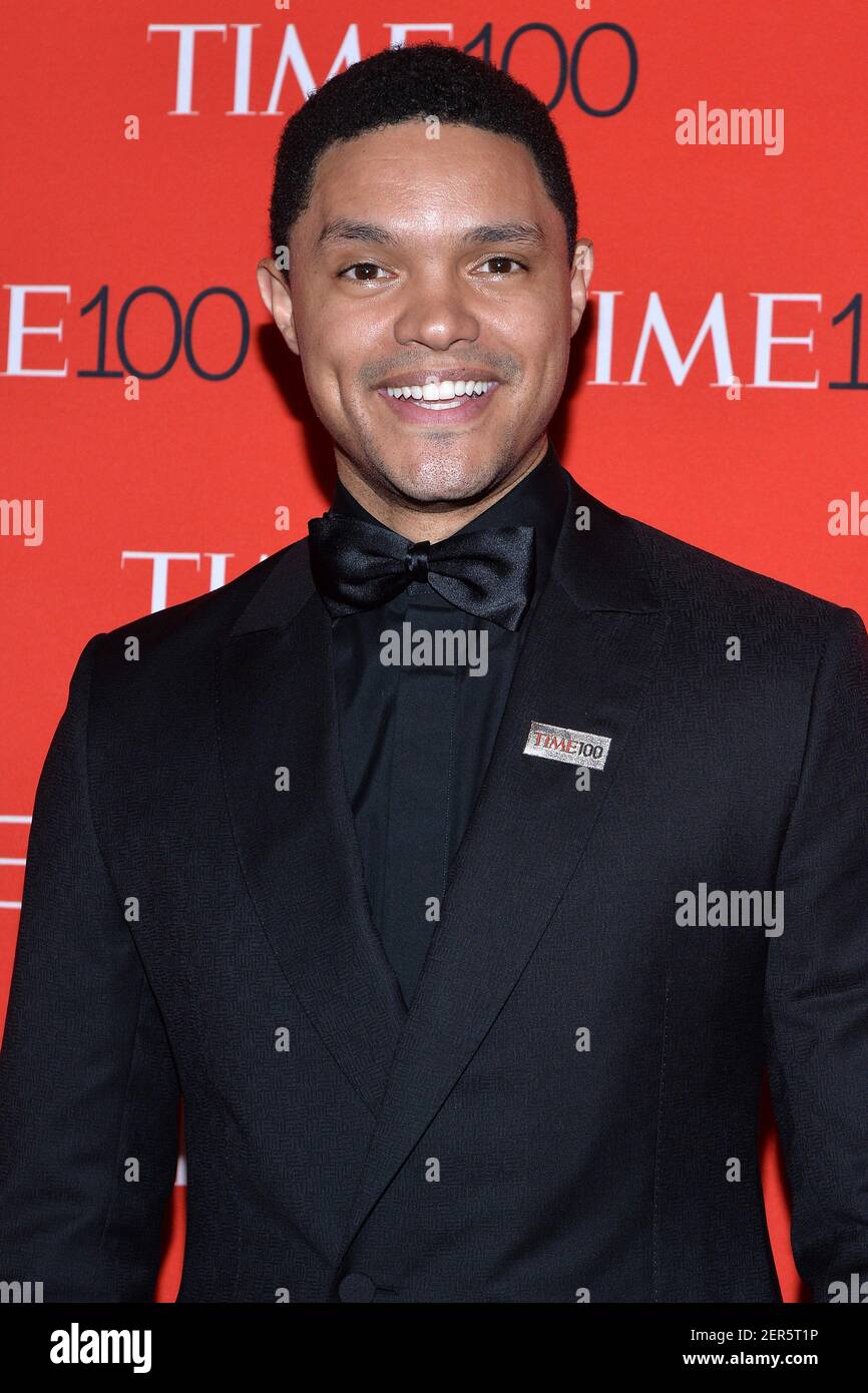 Trevor Noah walks the red carpet at Time 100 Most