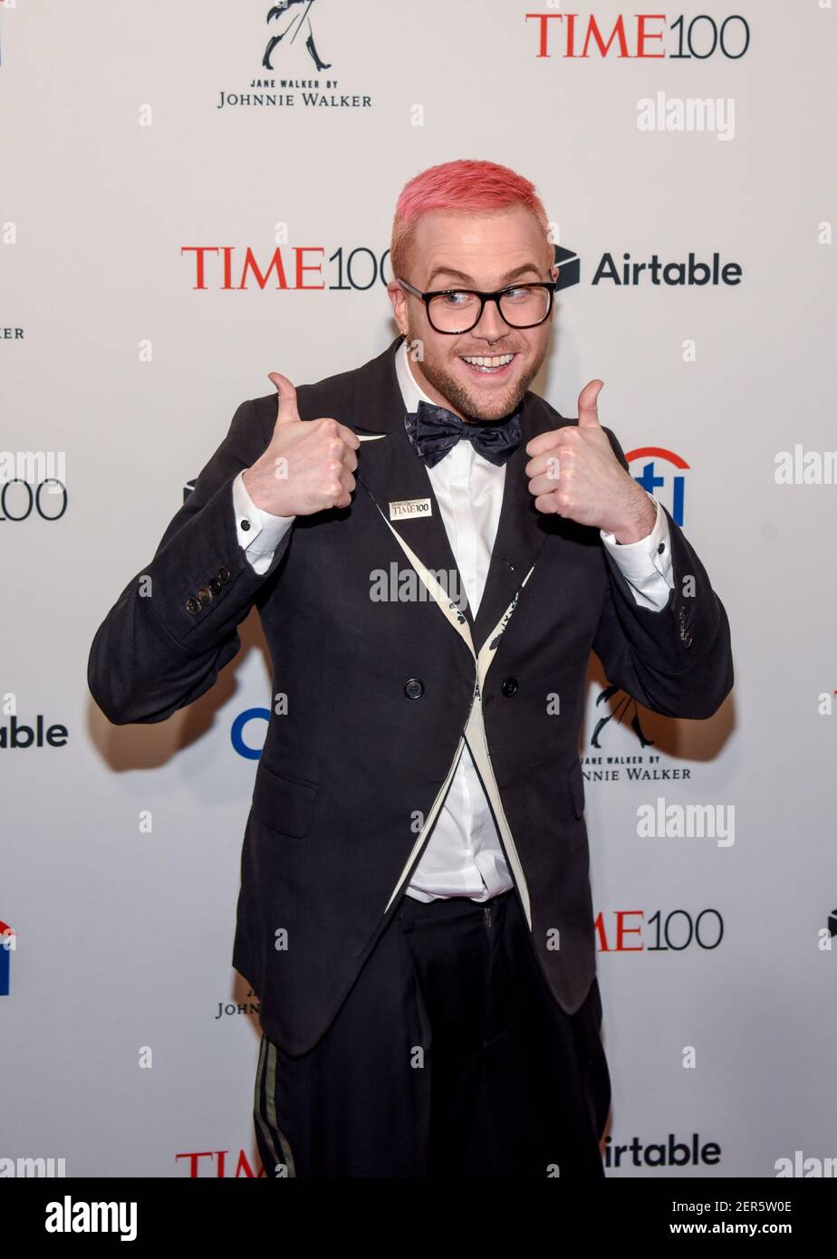 Christopher Whylie attends TIME 100 Gala 2018 Red Carpet Arrivals on ...