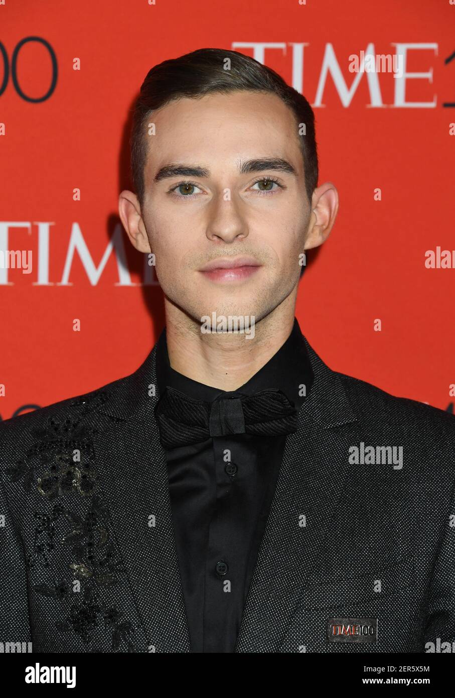 Adam Rippon arrives to the 2018 TIME 100 Gala, held at the Frederick P ...