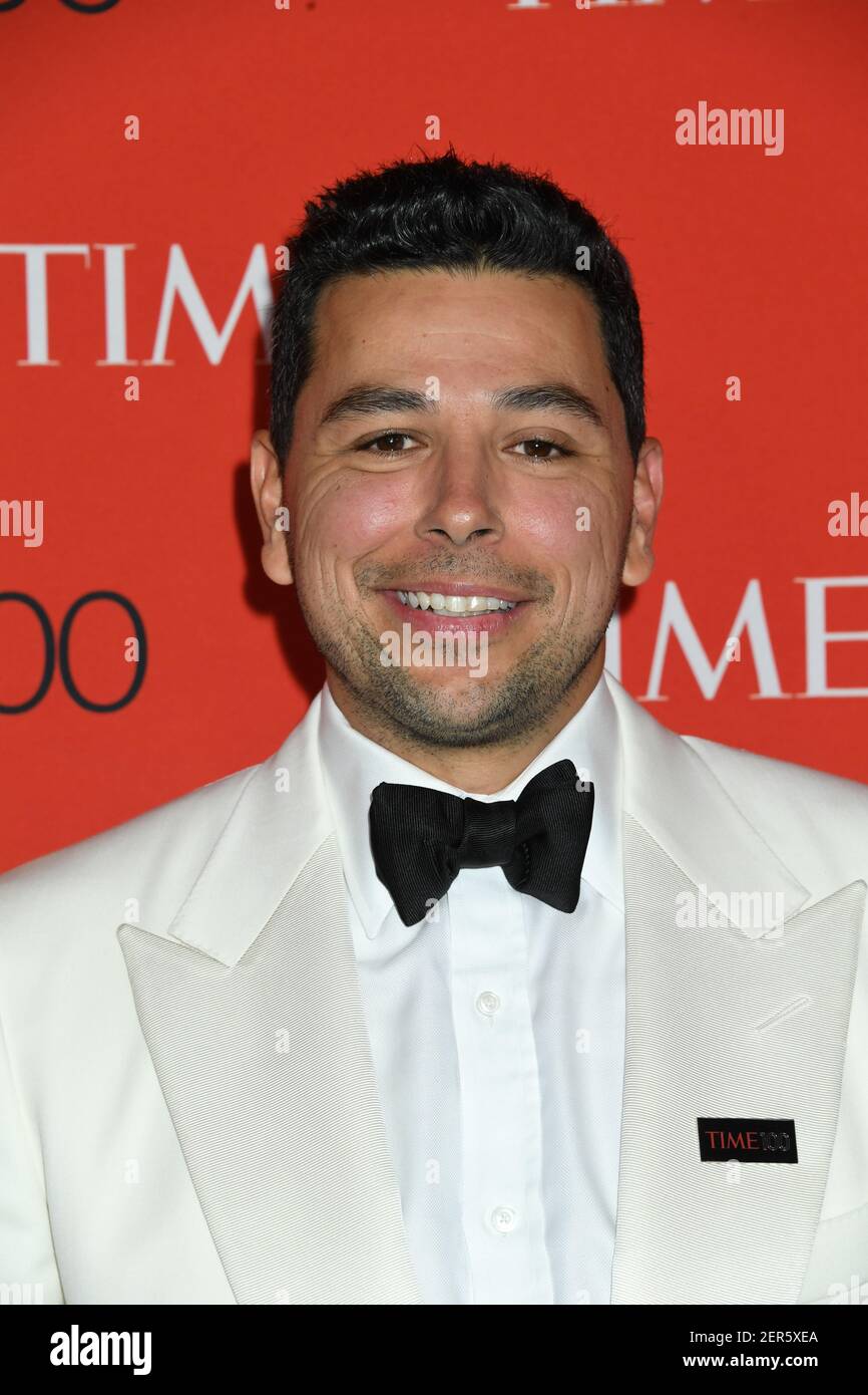 Ayman Mohyeldin arrives to the 2018 TIME 100 Gala, held