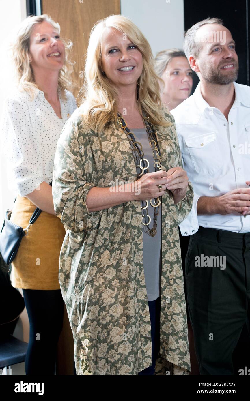 Linda de Mol during the launch of the new issue of the LHOMO magazine