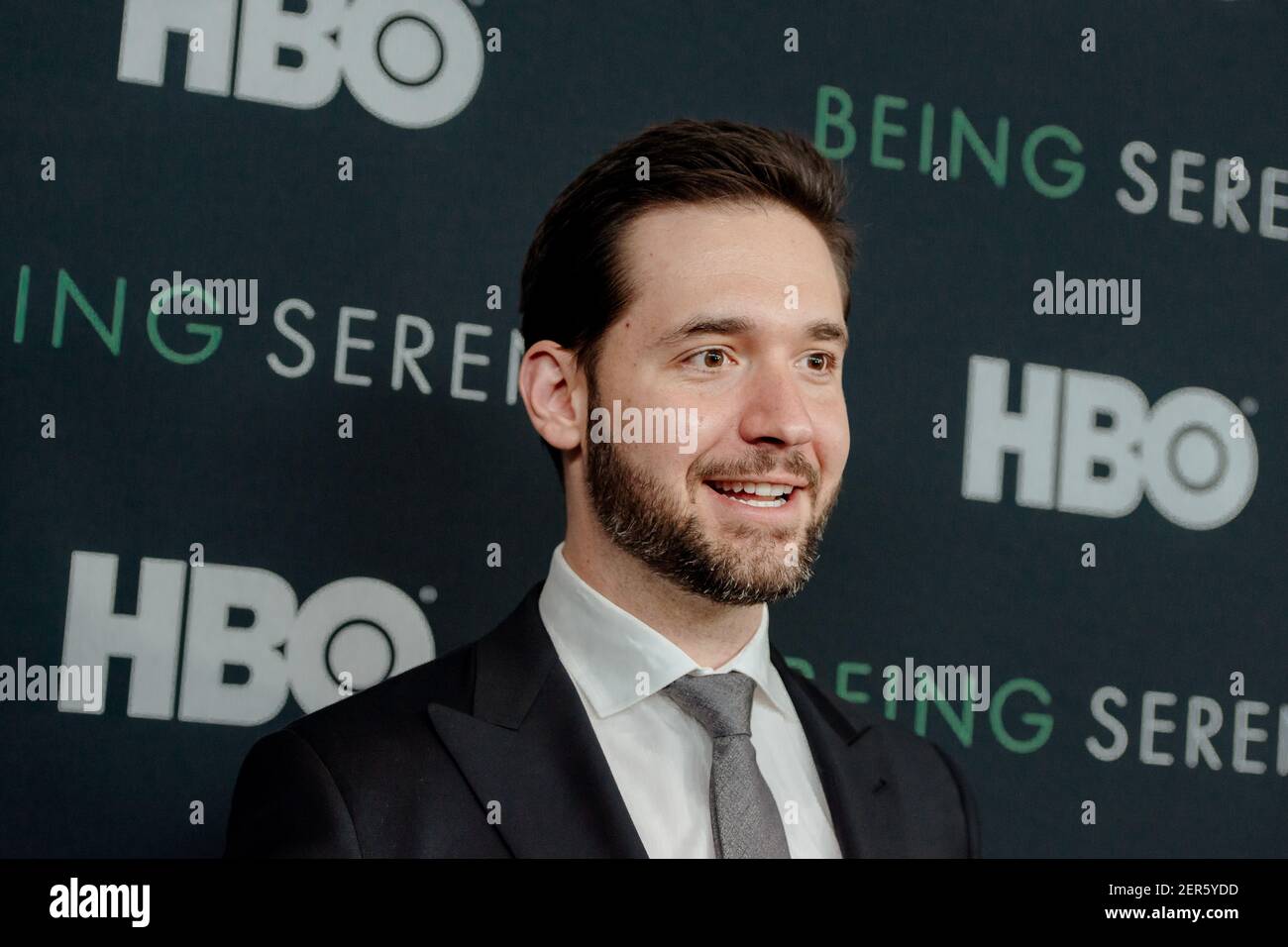 Alexis Ohanian is seen at arrivals for the New York premiere of the HBO