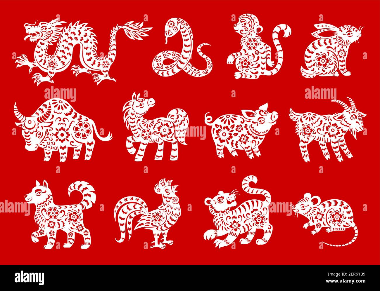 Zodiac symbols of Chinese horoscope animals vector design. Lunar New Year paper cut dragon, rat or mouse, tiger, pig, monkey and dog, horse, snake and Stock Vector Image & Art - Alamy Zodiac symbols of Chinese horoscope animals vector design. Lunar New Year paper cut dragon, rat or mouse, tiger, pig, monkey and dog, horse, snake and Stock Vector Image & Art - Alamy