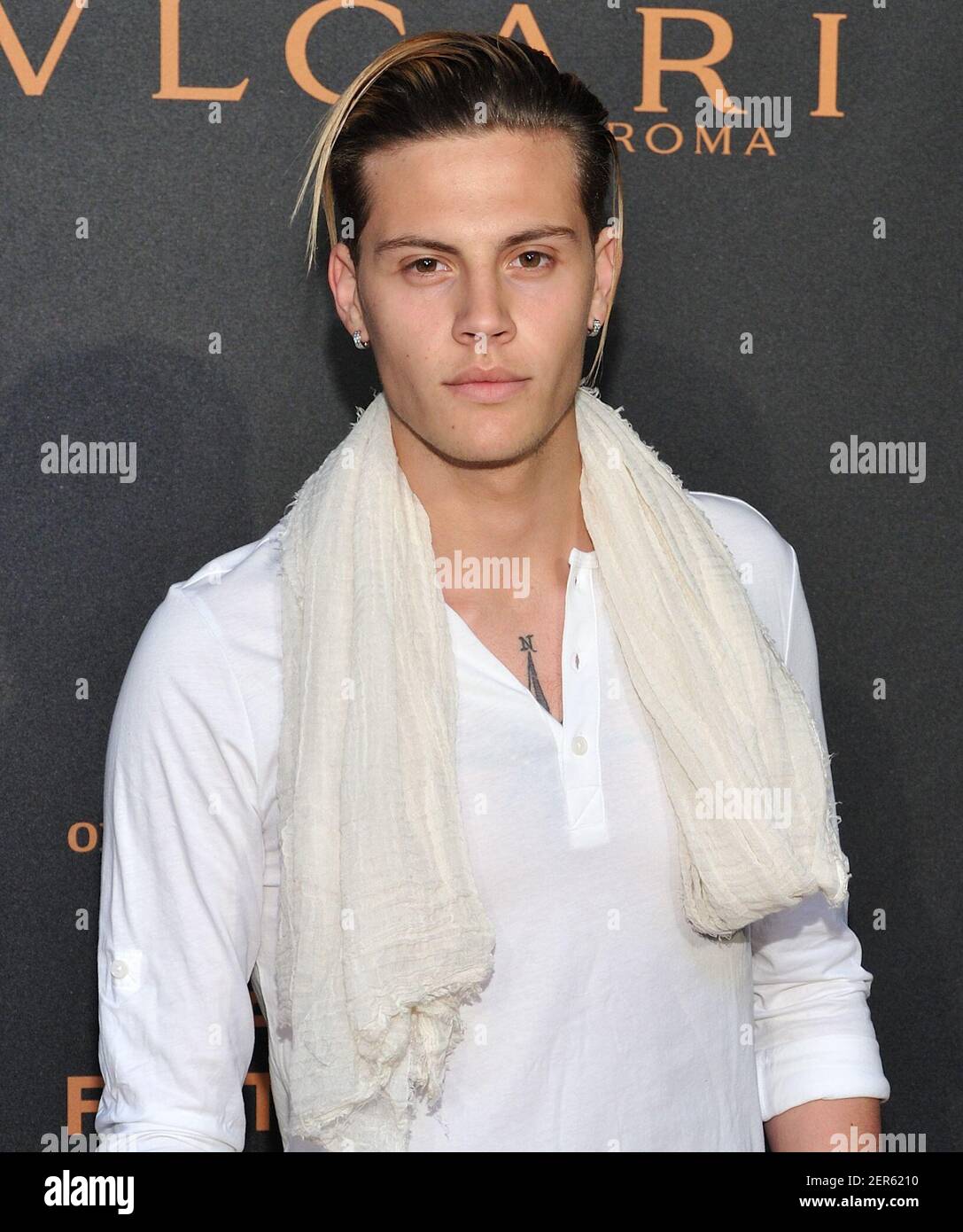Model Dylan Ravagnani attends the Bvlgari world premiere of The