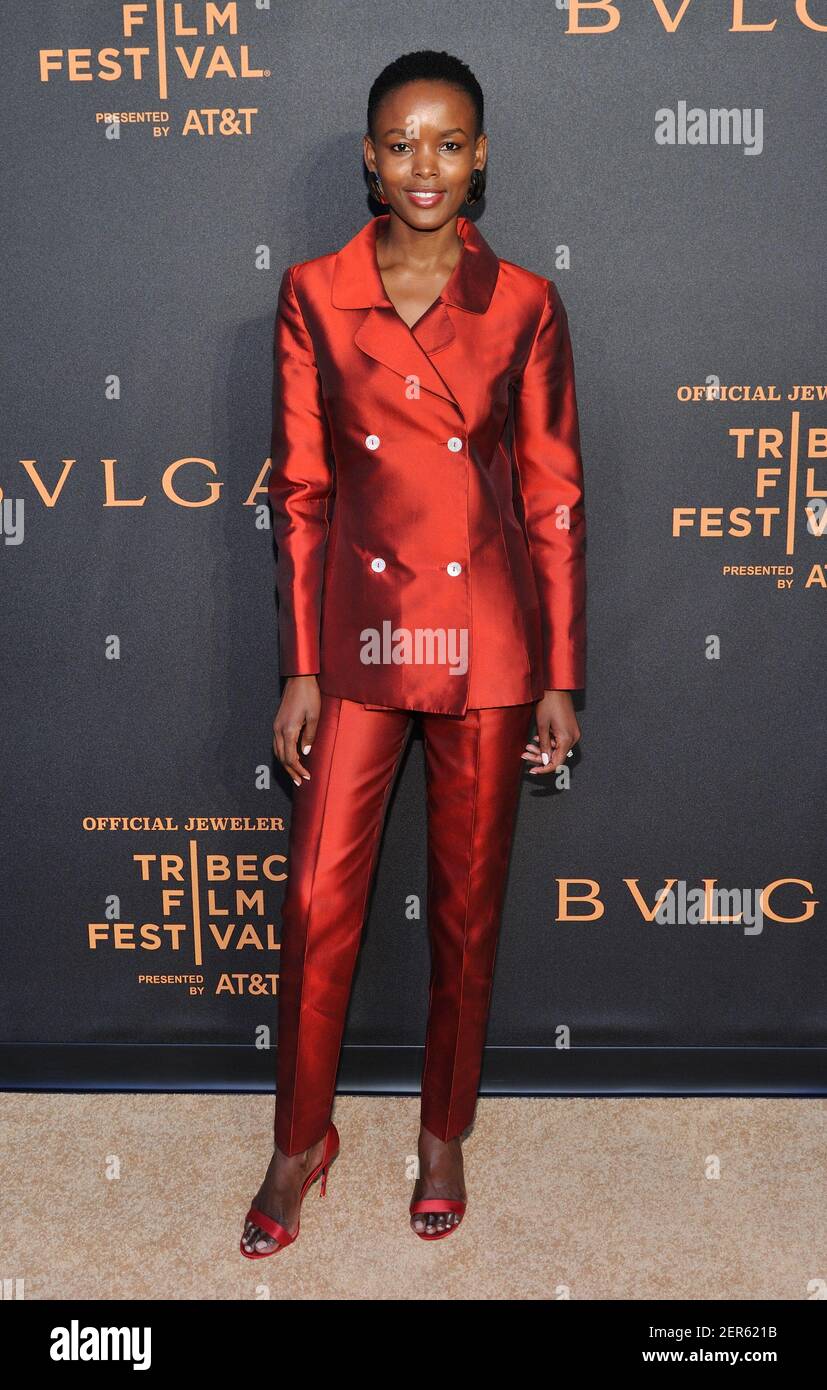 Model Flaviana Matata attends the Bvlgari world premiere of The