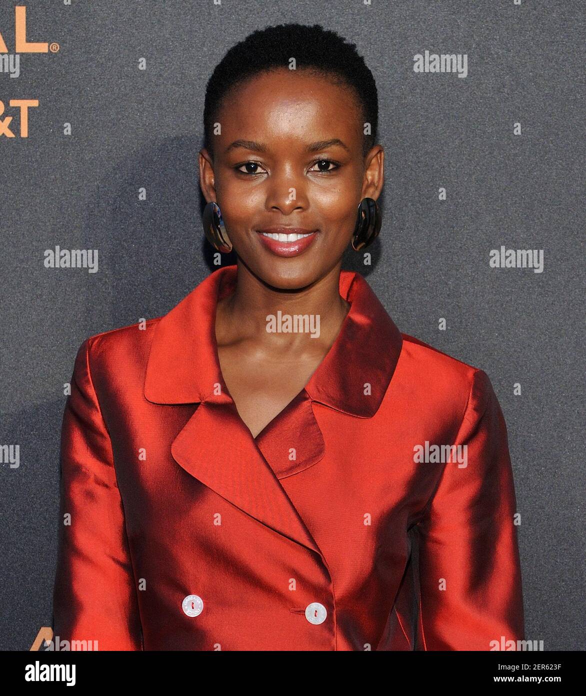 Model Flaviana Matata attends the Bvlgari world premiere of The