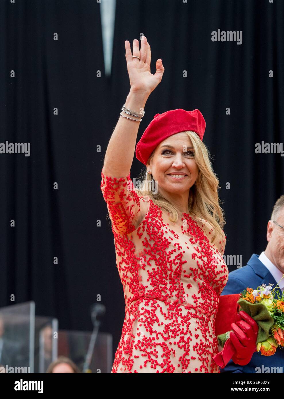 Queen Maxima celebrating King Willem-Alexander&rsquo;s 51st birthday and 5