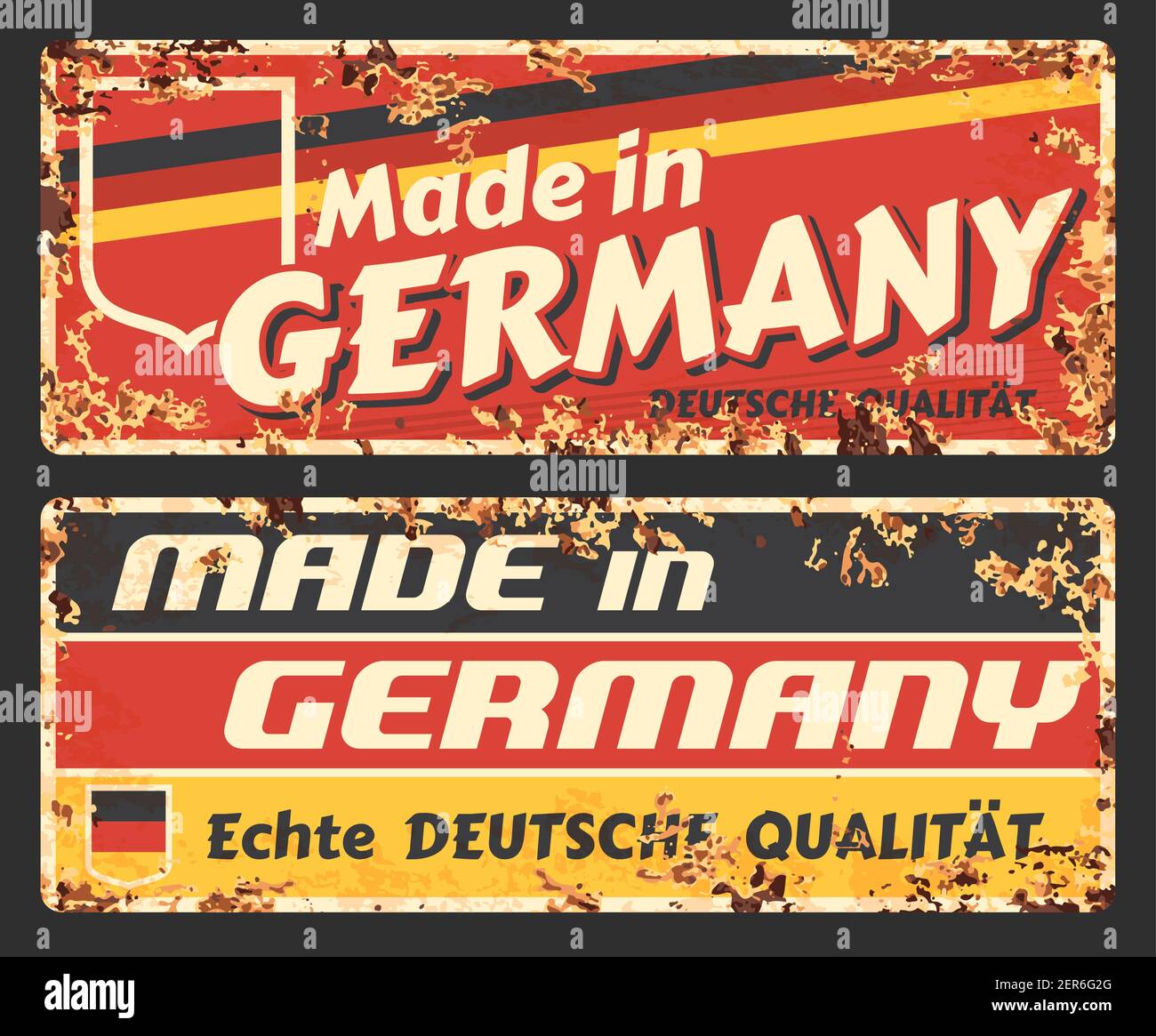 Federal service flag germany Stock Vector Images Alamy
