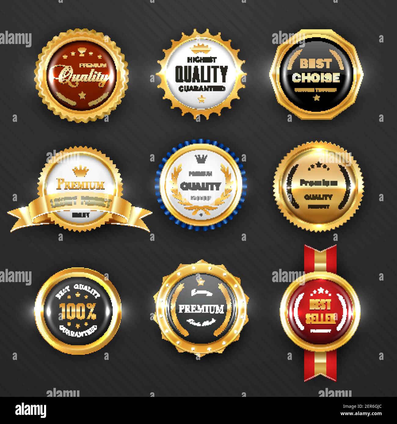 Premium Vector  Best choice gold vector emblem, best choice label