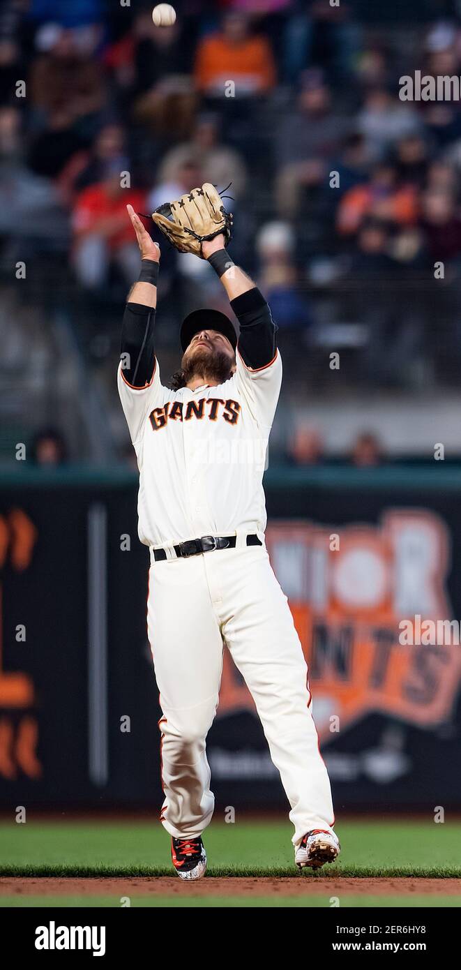 May 01, 2018 San Francisco Giants shortstop Brandon Crawford (35