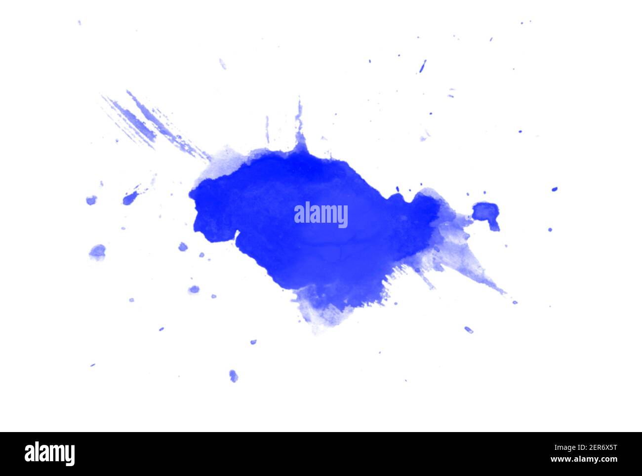 Blue paint splatter hi-res stock photography and images - Alamy