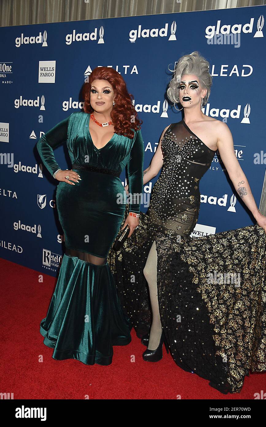 Alexis Michelle and Dusty Ray Bottoms attends the 29th Annual glaad ...