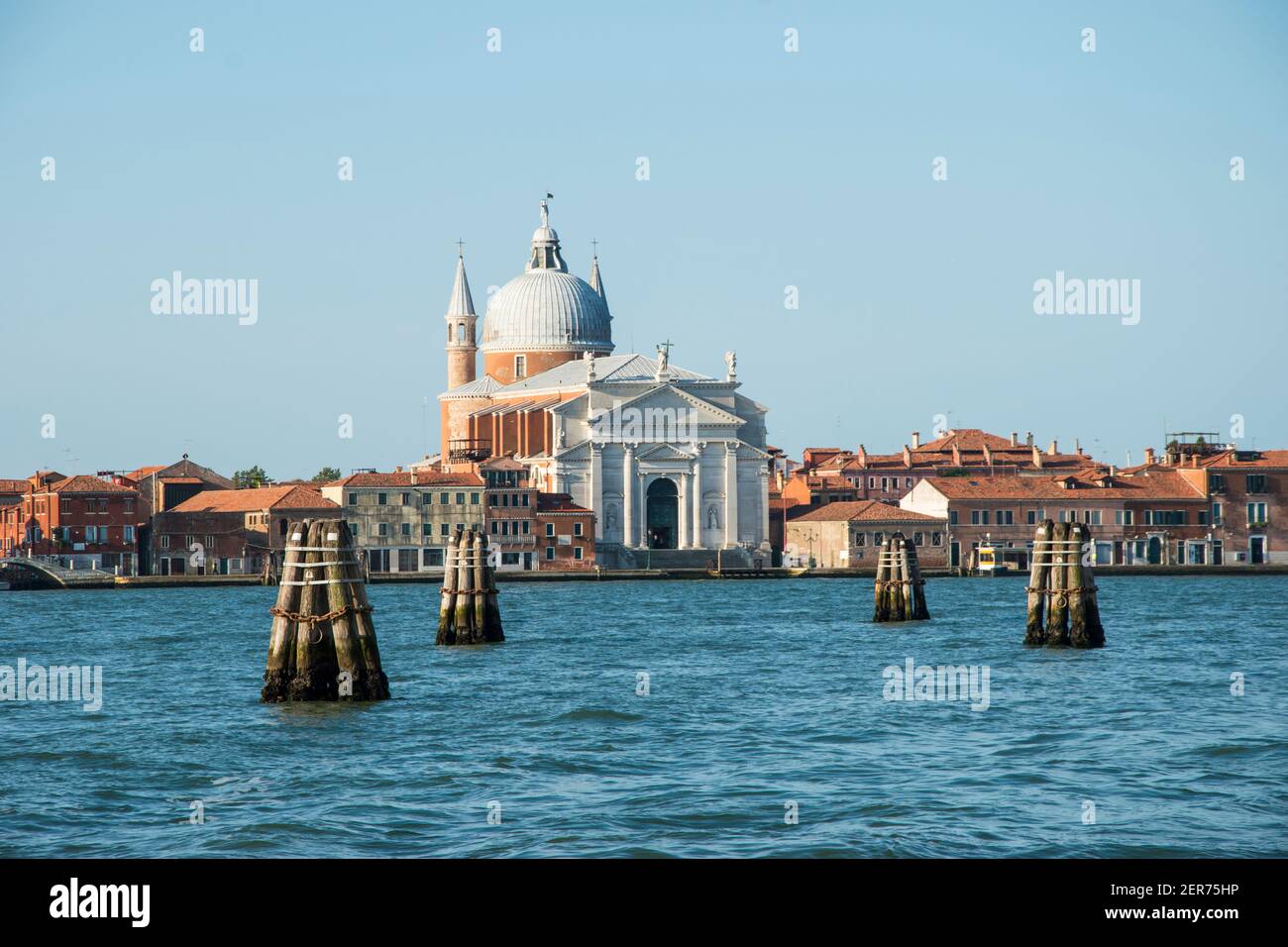 Giudecca Island, in the City of Venice, Italy, Europe Stock Photo
