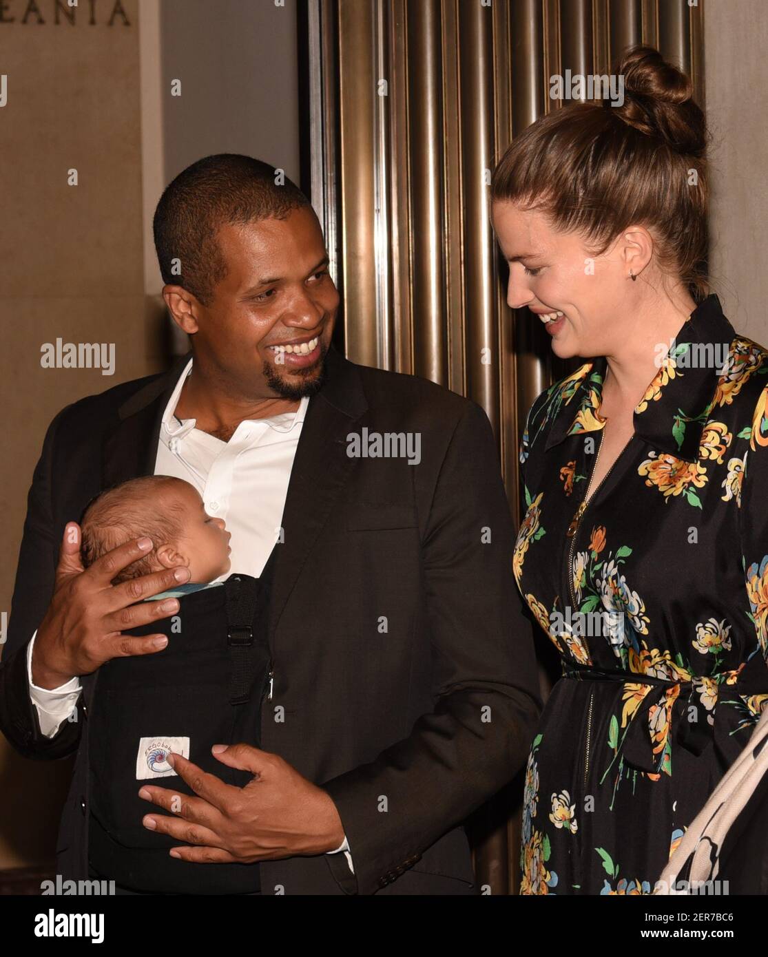 Damani baker and cameron russell hires stock photography and images