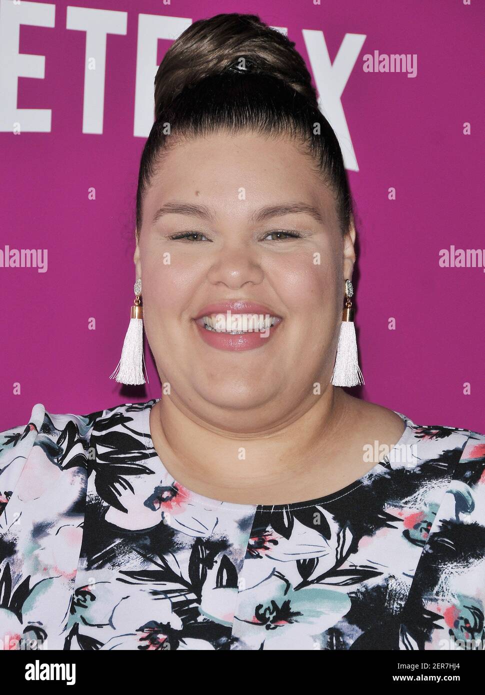 Britney Young arrives at the Netflix FYSEE "Rebels and Rule Breakers