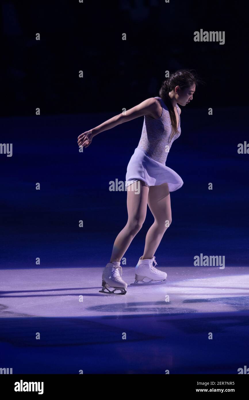 2018 Pyeongchang Winter Olympics Bronze medalist Mirai Nagasu performs(01)