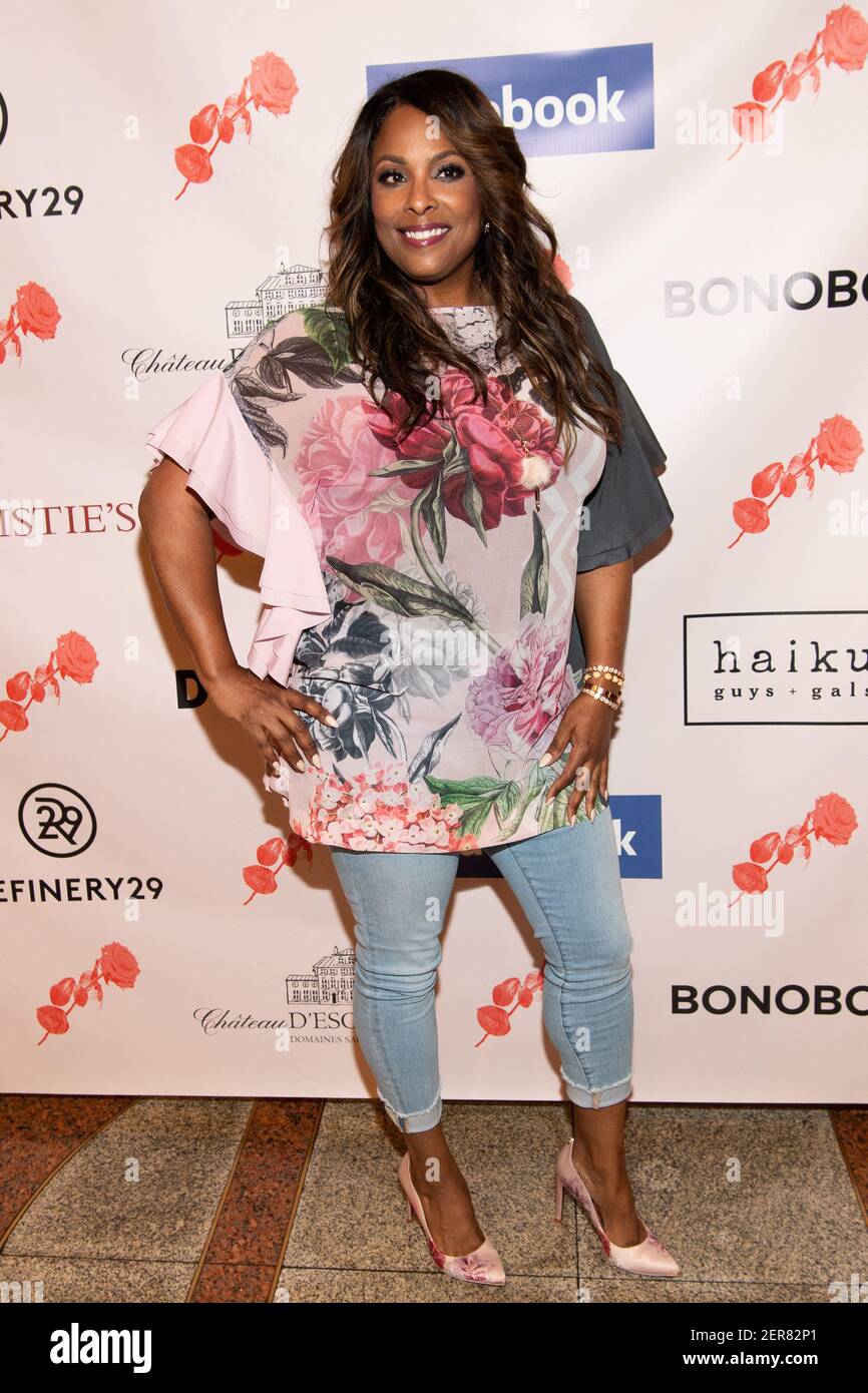 Deidra Muriel Roper, known as DJ Spinderella, at the Lower Eastside Girls  Club Spring Fling Gala in New York City on May 16, 2018 (Photo by Michael  Brochstein/Sipa USA Stock Photo - Alamy