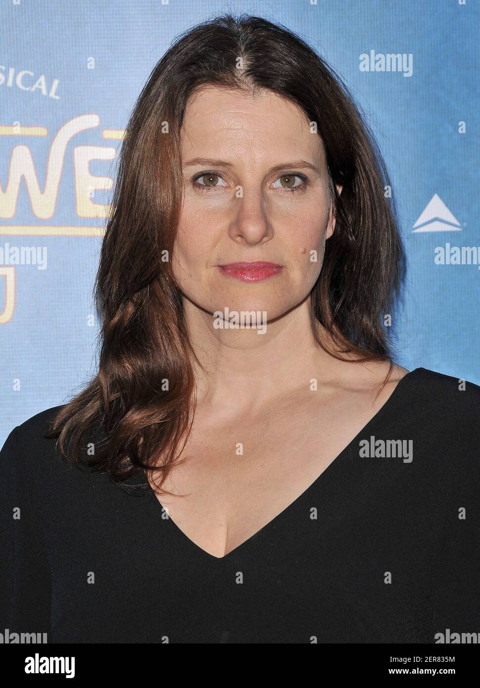 Mia Barron arrives at the "Soft Power" Opening held at the Ahmanson