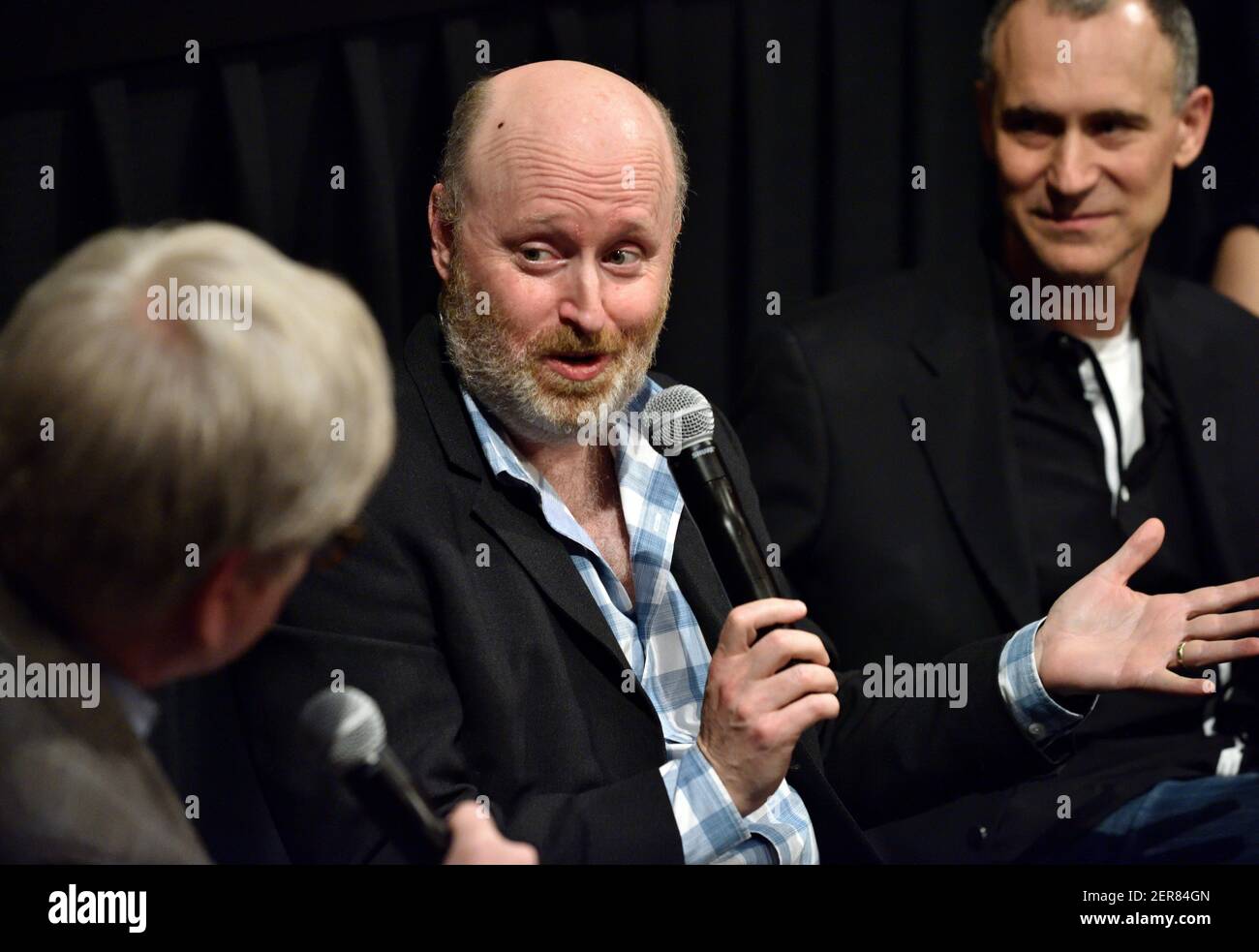 BROOKLYN, NY MAY 16 Exec. producer Joe Weisberg participates in the panel discussion at "WGA