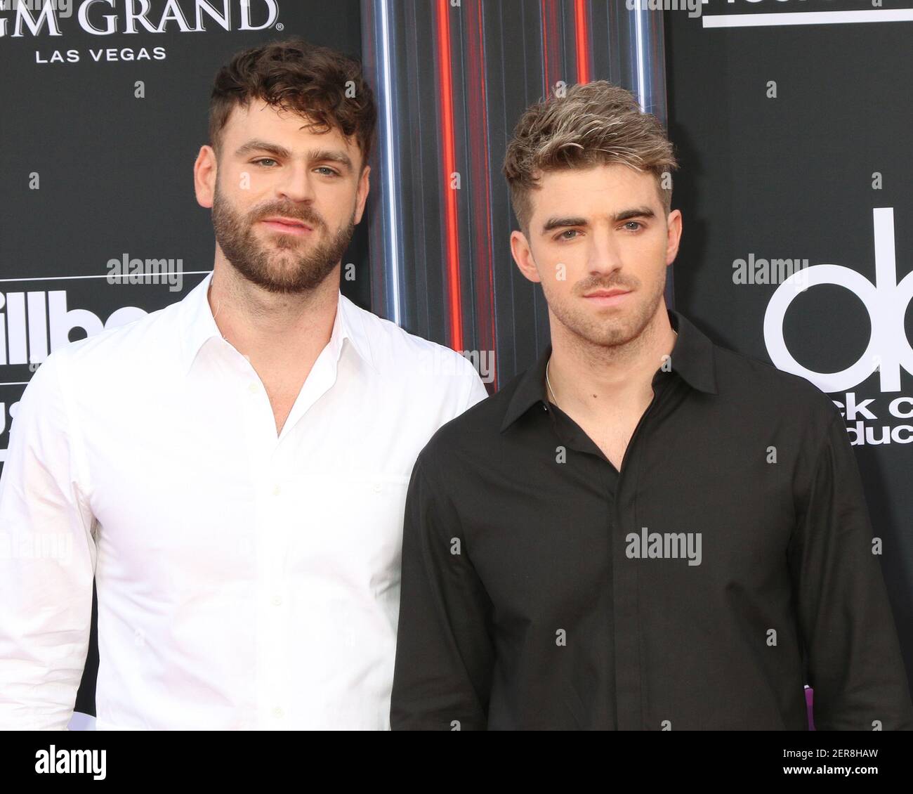 LAS VEGAS - MAY 20: Chainsmokers, Alex Pall, Andrew Taggart at the 2018  Billboard Music Awards at MGM Grand Garden Arena on May 20, 2018 in Las  Vegas, NV Stock Photo - Alamy