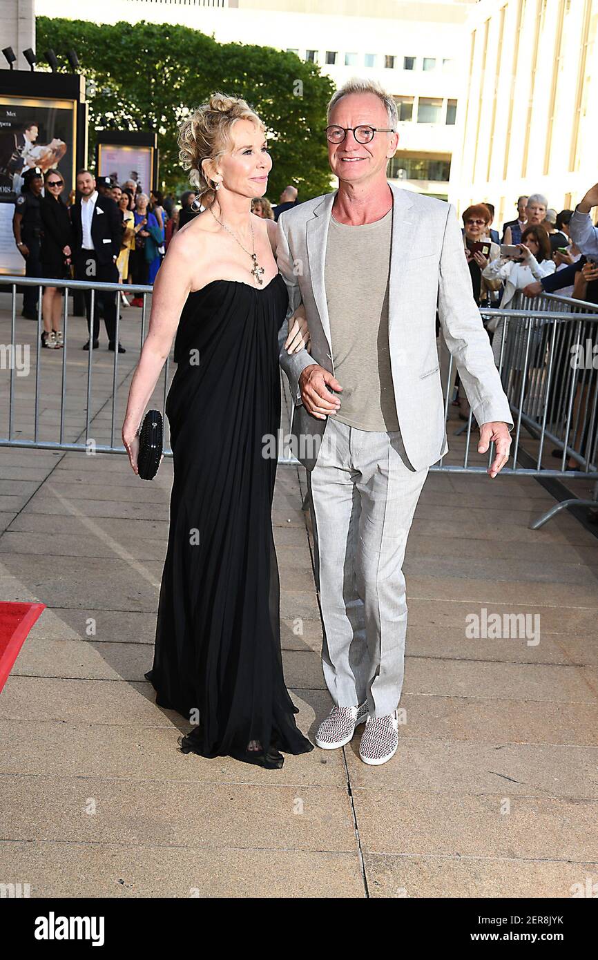 Trudie Styler and husband Sting attend the American Ballet Theatre's ...