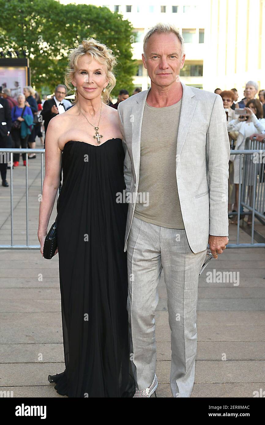 Trudie Styler and husband Sting attend the American Ballet Theatre's ...