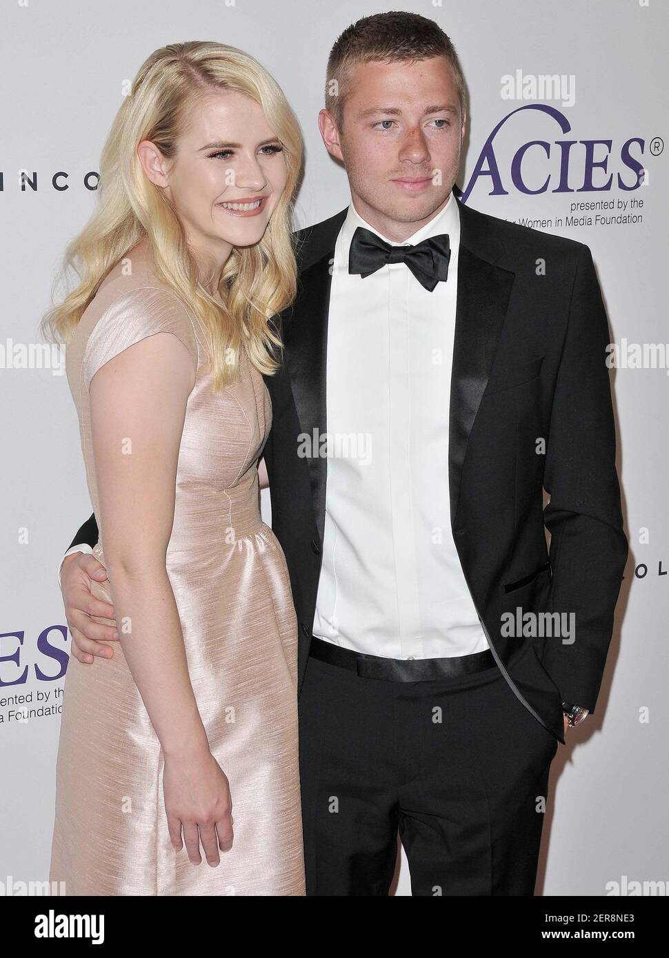 L-R) Elizabeth Smart and husband Matthew Gilmour arrives at the 43rd Annual  Gracie Awards Gala held at the Four Seasons Beverly Wilshire Hotel in  Beverly Hills, CA on Tuesday, May 22, 2018. (