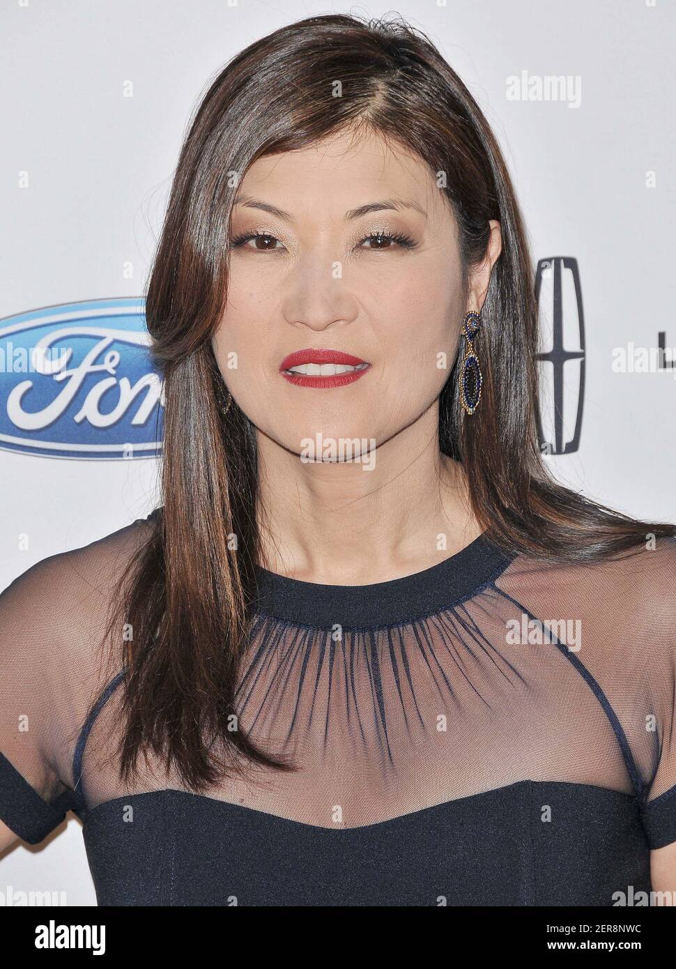 JuJu Chang arrives at the 43rd Annual Gracie Awards Gala held at the