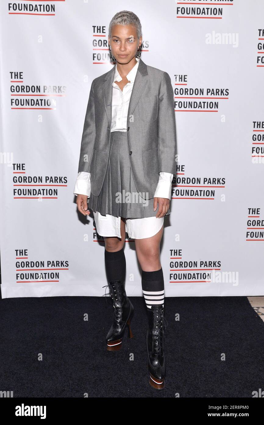 Actress Kota Eberhardt attends the ,2018 Gordon Parks Foundation Annual ...