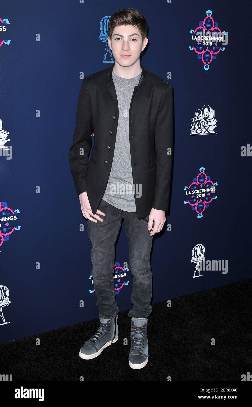 Mason Cook Pool Mason Cook arrives at the 20th Century Fox Television 2018 LA ...