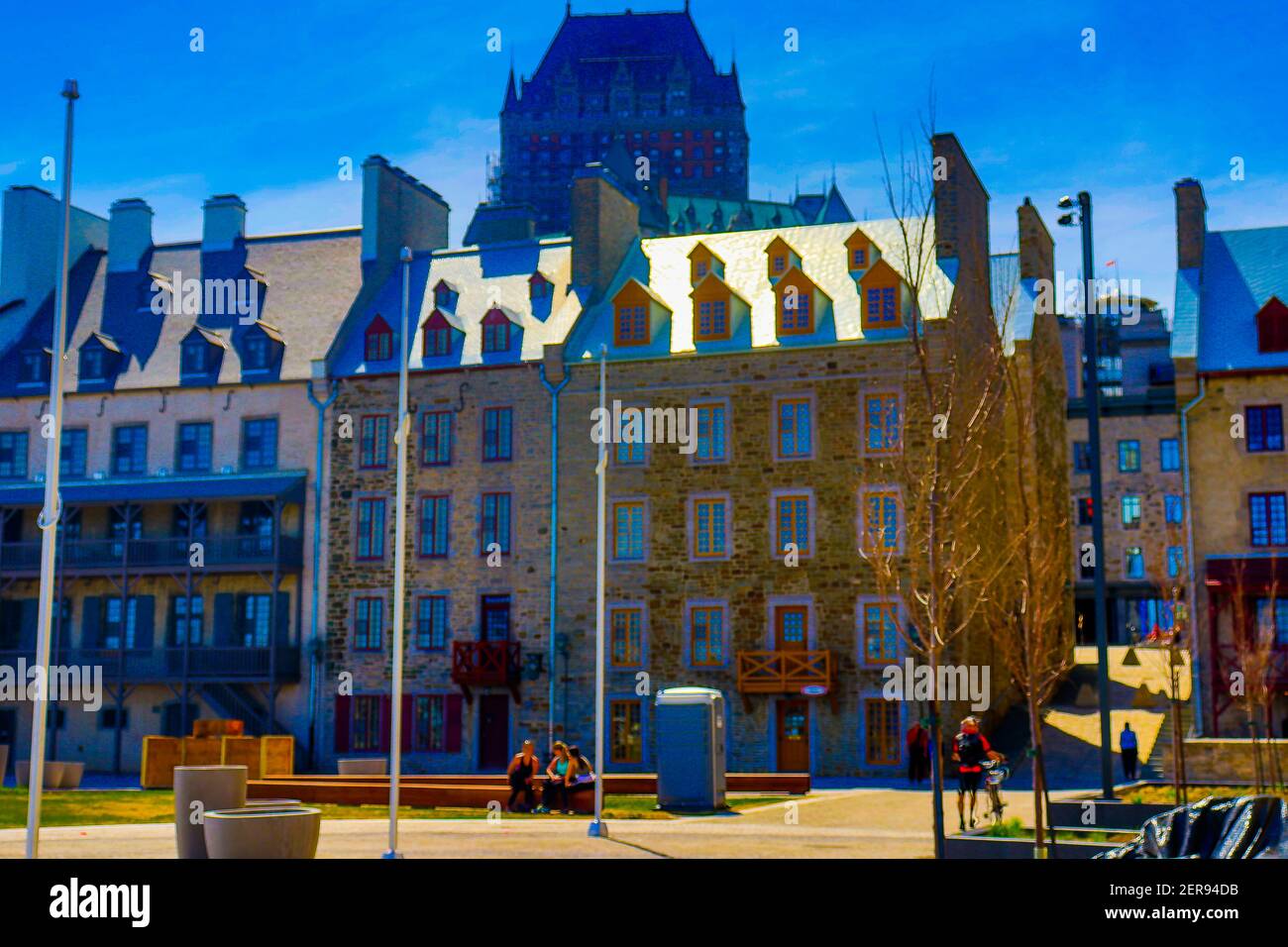 Quebec City, Canada Stock Photo