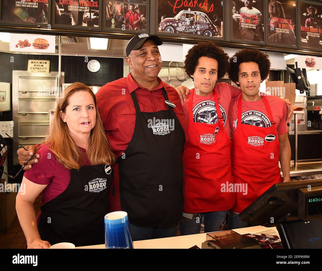 HOLLYWOOD, CA MAY 29 Martha Kelly, Alex Morris , Garry Clemmons, and