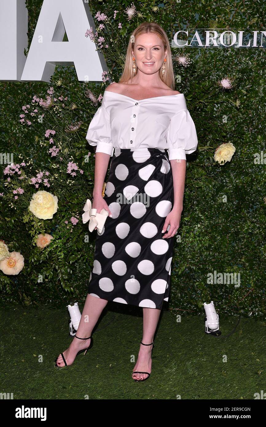 Event co-chair Sarah Arison attends MOMA's Party in the Garden 2018 at