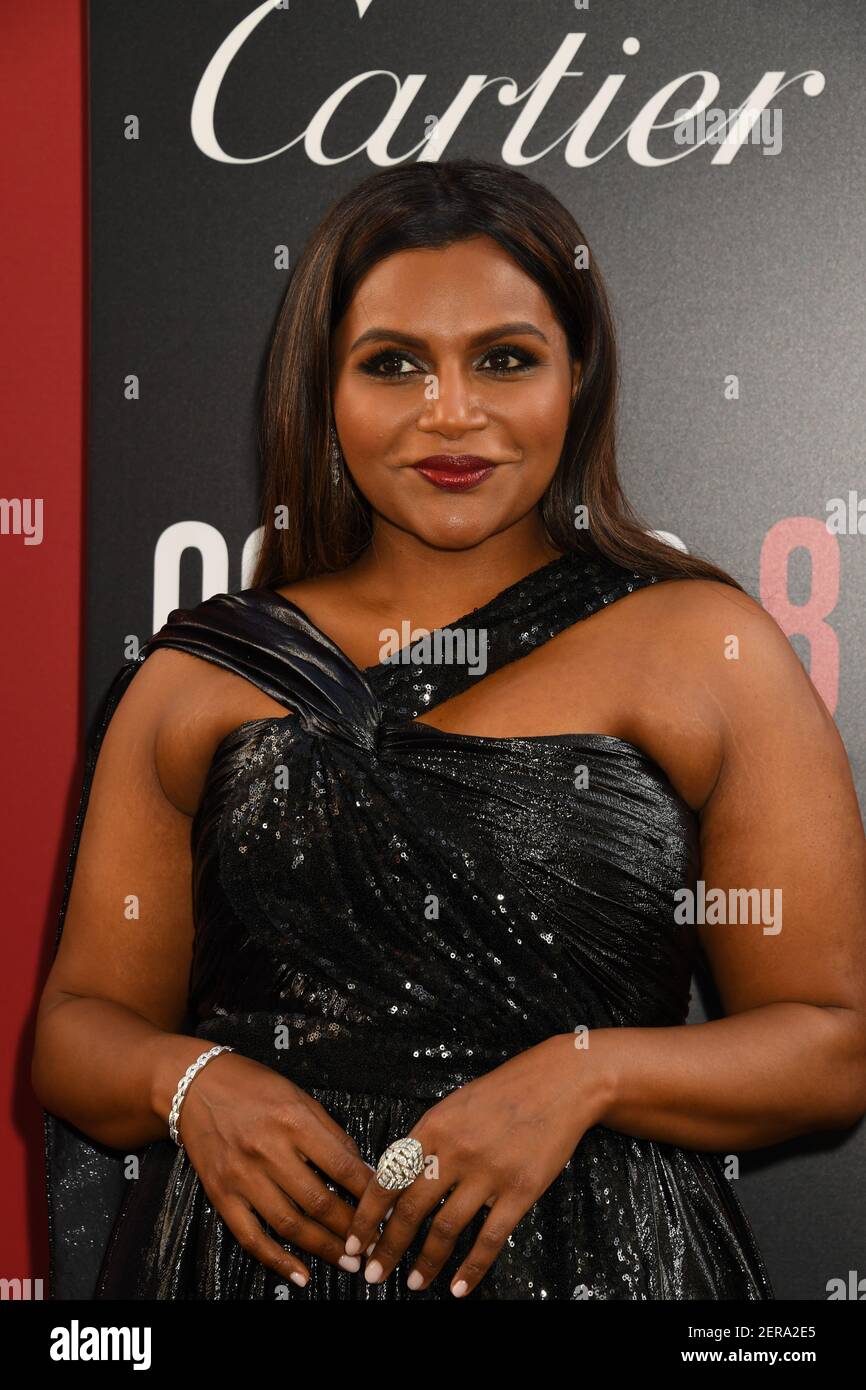 Mindy Kaling arrives to the OCEANS 8 New York Premiere, held at Alice
