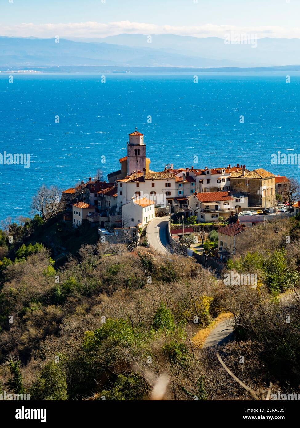 Moscenice near Moscenicka draga in Croatia Europe Stock Photo - Alamy