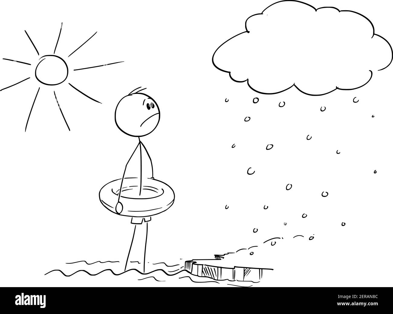 Man on vacation swimming in ocean while winter cold came unexpected. Fast weather or climate cartoon stick figure or character illustration Stock Vector Image & Art - Alamy Man on vacation swimming in ocean while winter cold came unexpected. Fast weather or climate cartoon stick figure or character illustration Stock Vector Image & Art - Alamy