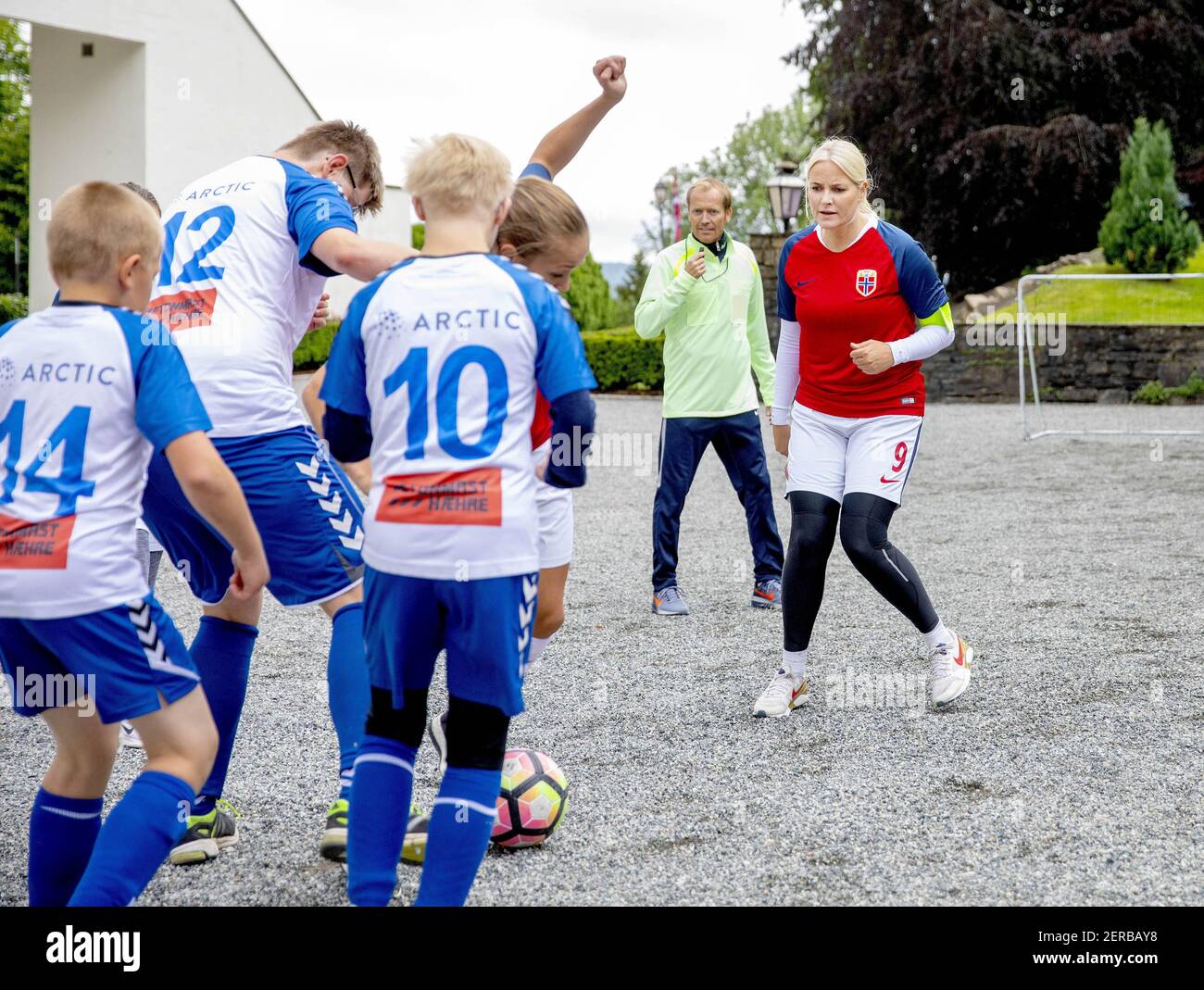 18062018 Norway Prince Haakon and Princess Mette Marit and Princess