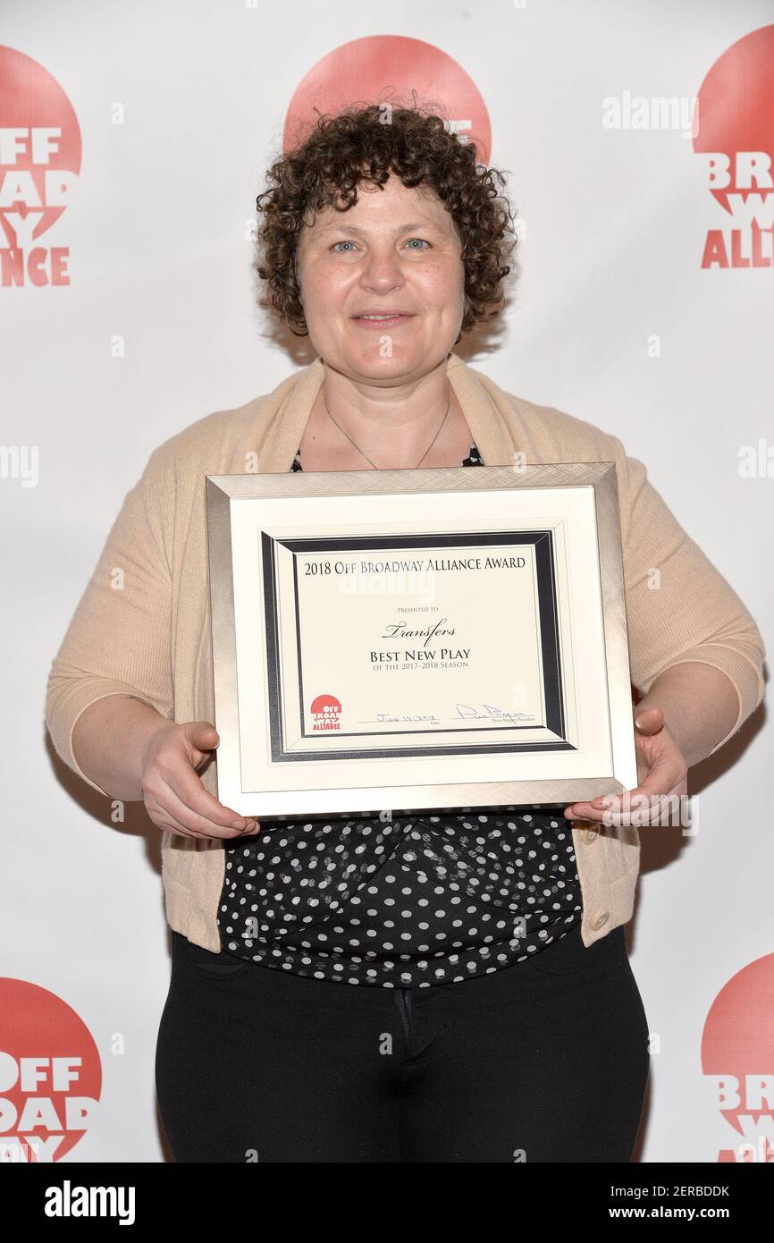 Honoree Lucy Thurber attends the Off Broadway Alliance Award