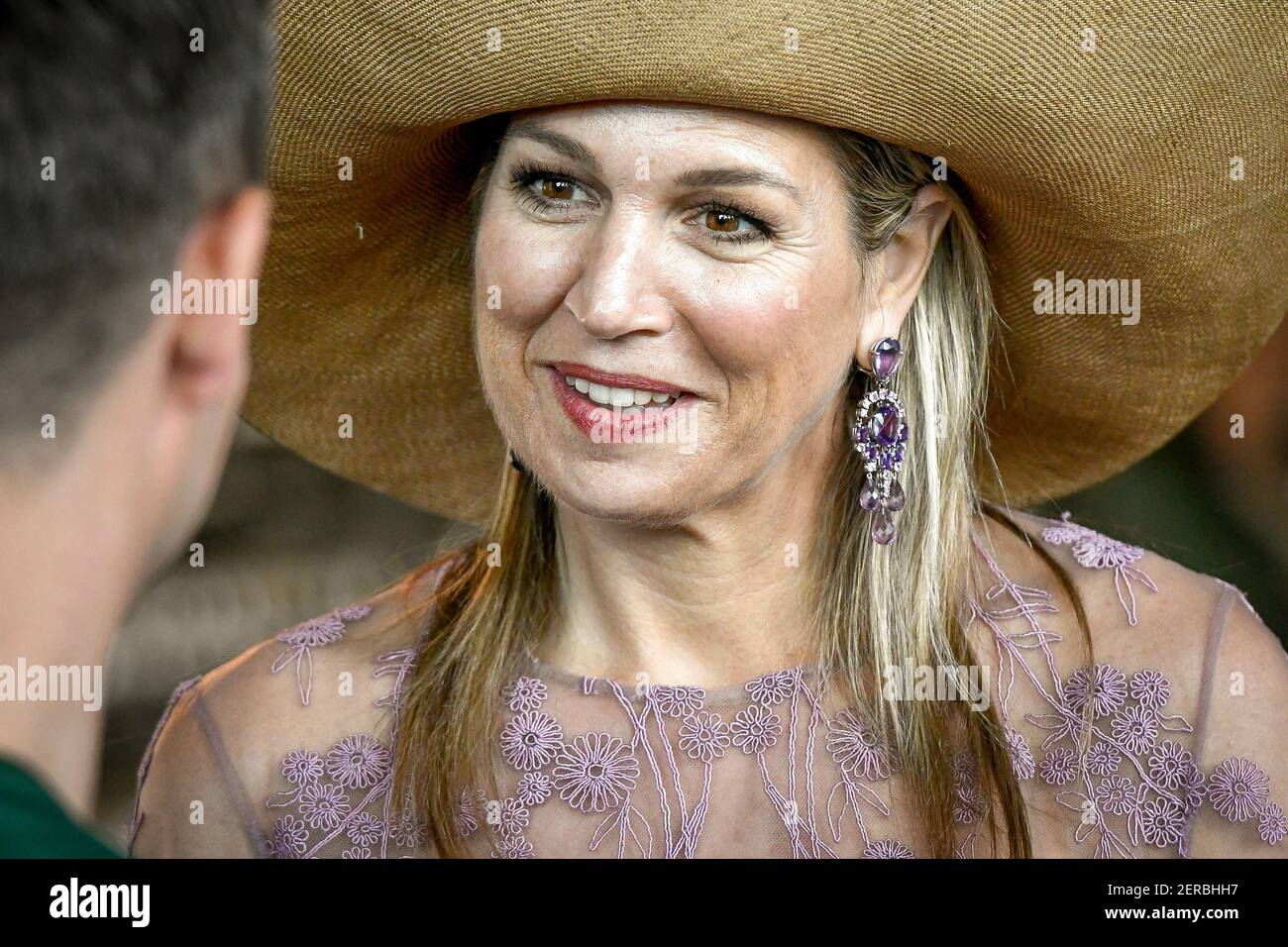 Queen Maxima during the opening of the Southern Building of the ...