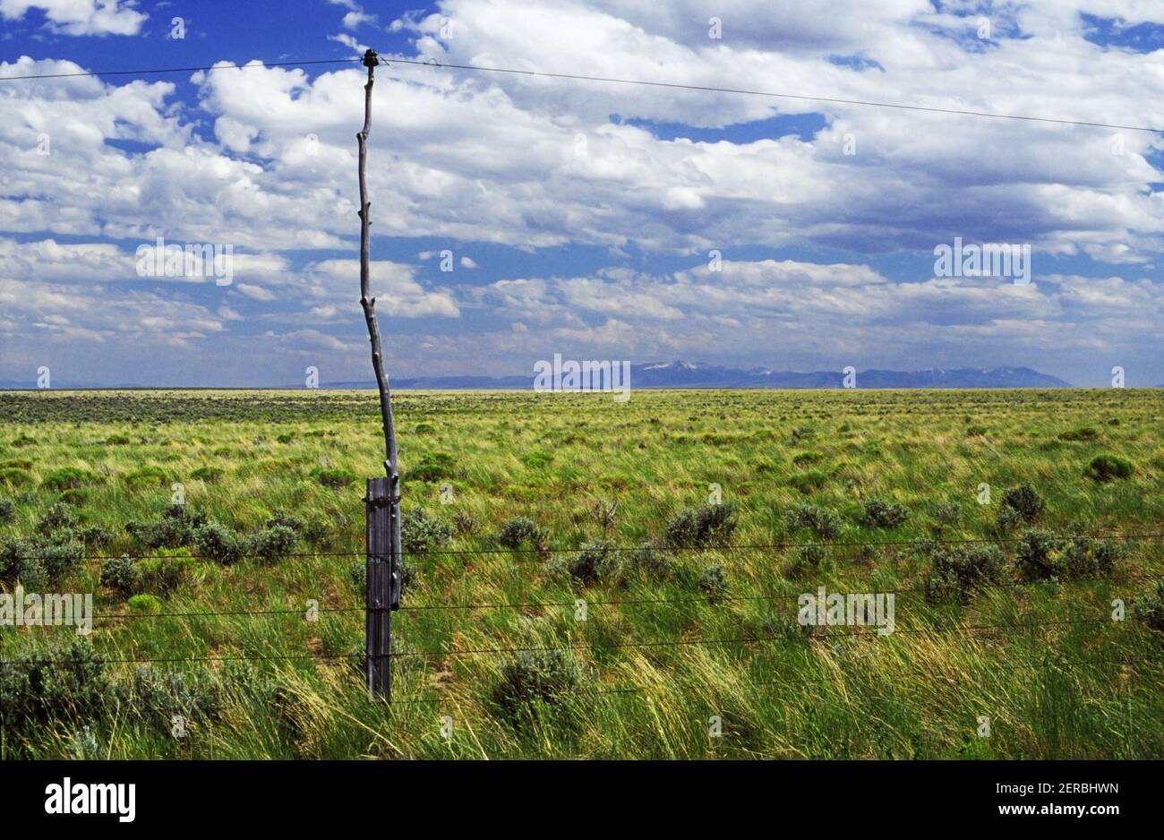 Rural service, high-speed internet in south central Idaho. Stock Photo