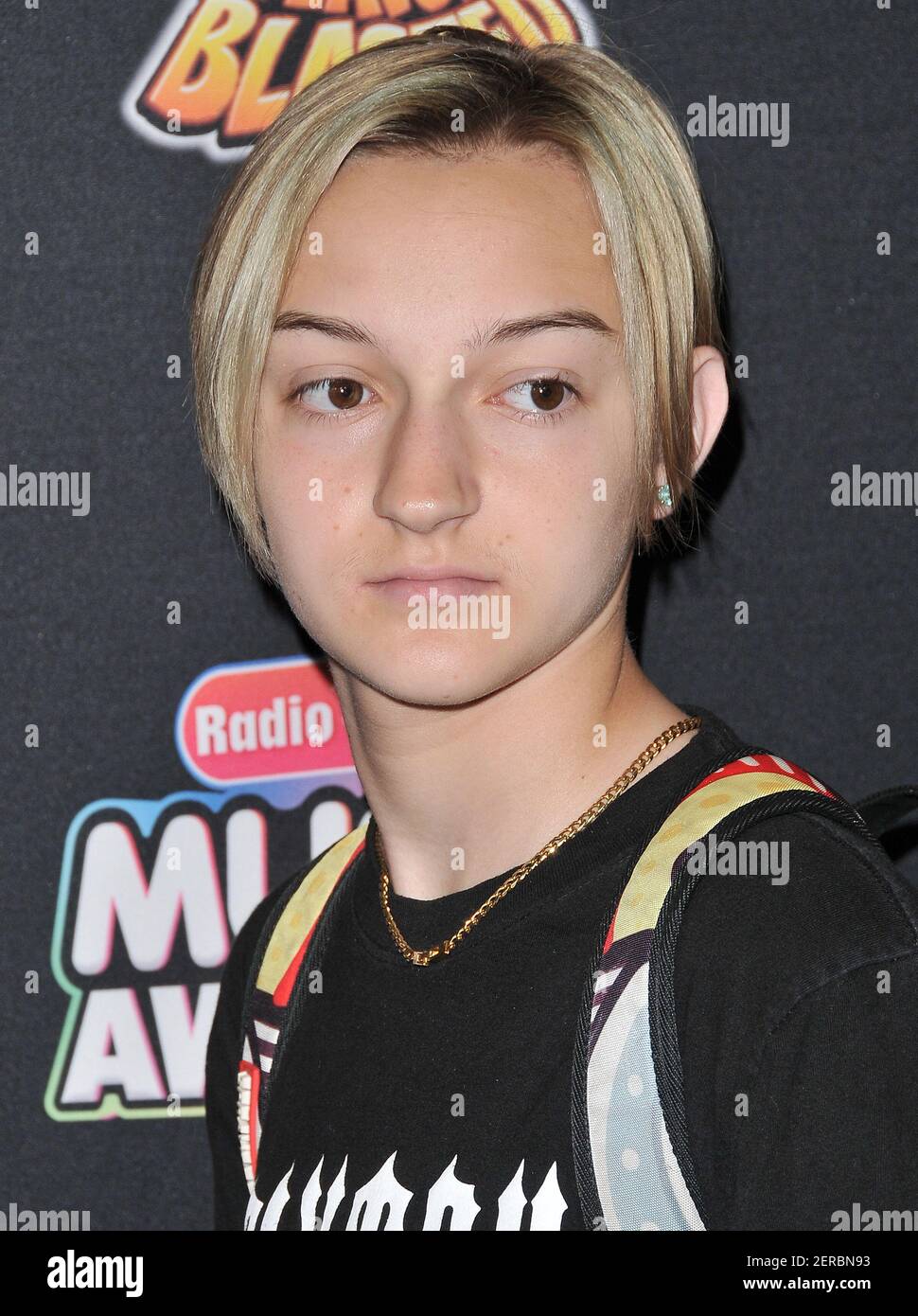 Russell Horning aka Backpack Kid arrives at the 2018 Radio Disney Music