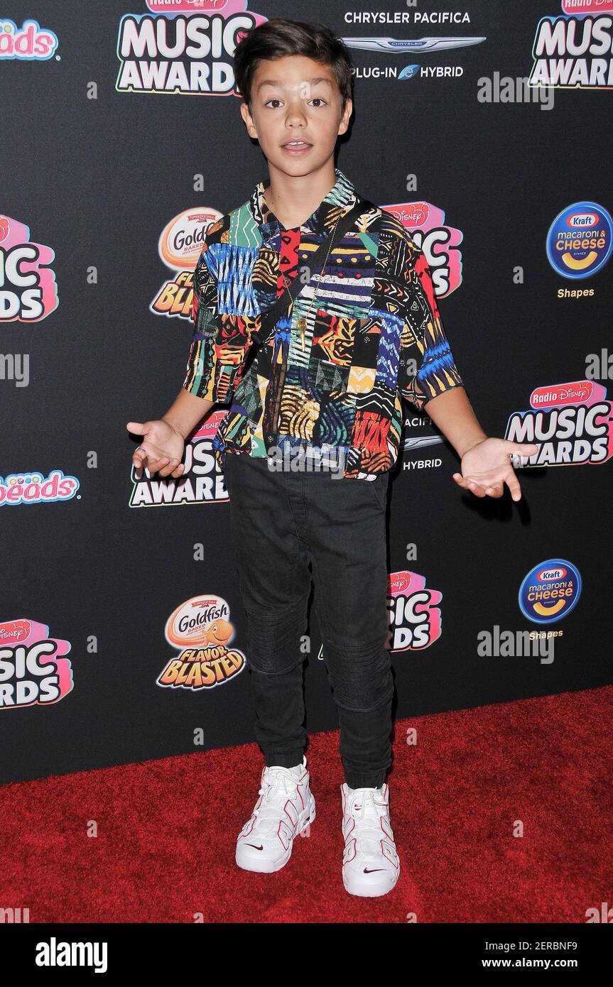 Malachi Barton Arrives At The 2018 Radio Disney Music Awards Held At ...