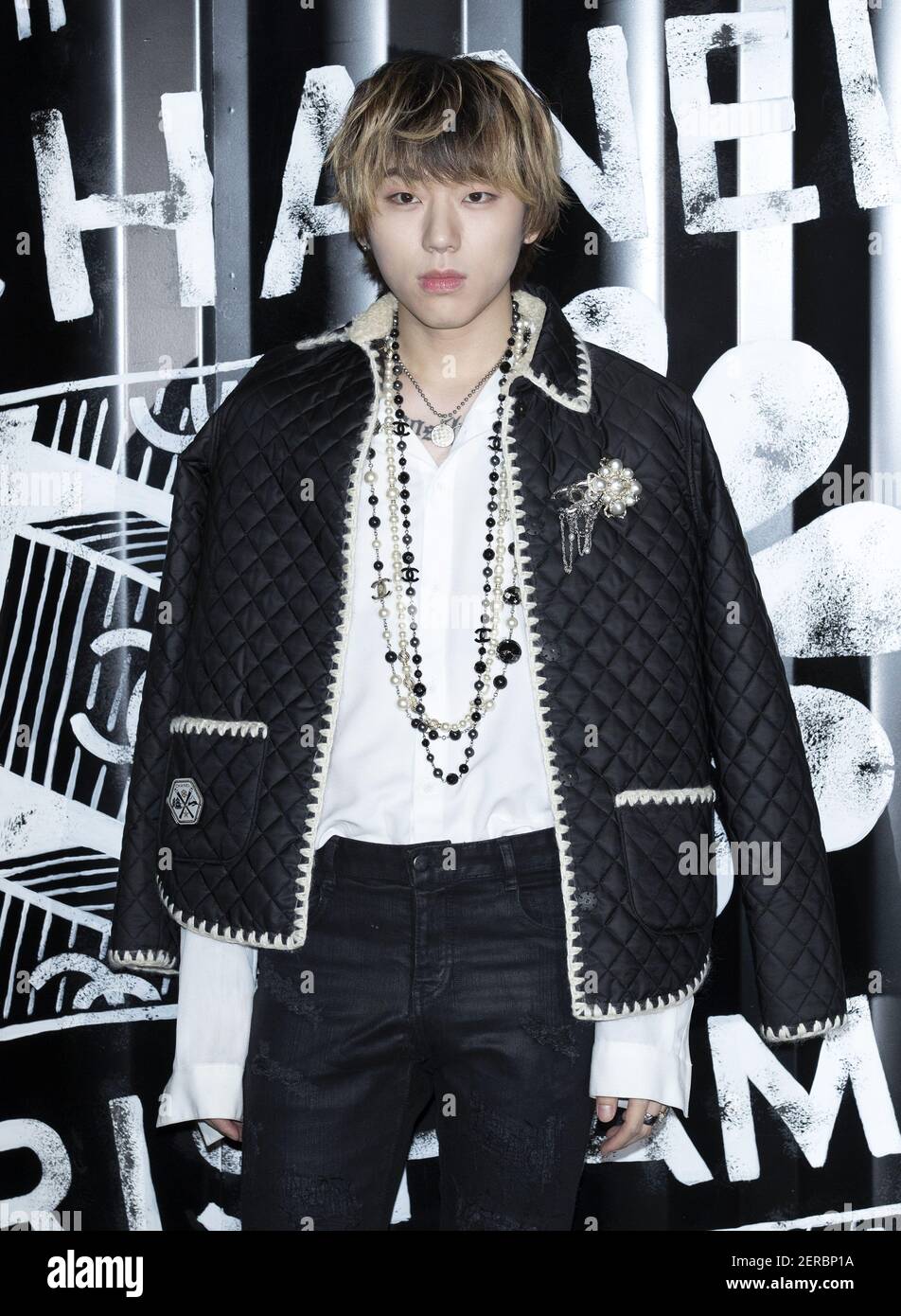 South Korean Zico Rapper Of The South Korean Boy Group Block B Attends The Photocall For Chanel Paris Hamburg 17 18 Metiers D Art Launching Event At Sj Kunsthalle In Seoul South Korea On June 22