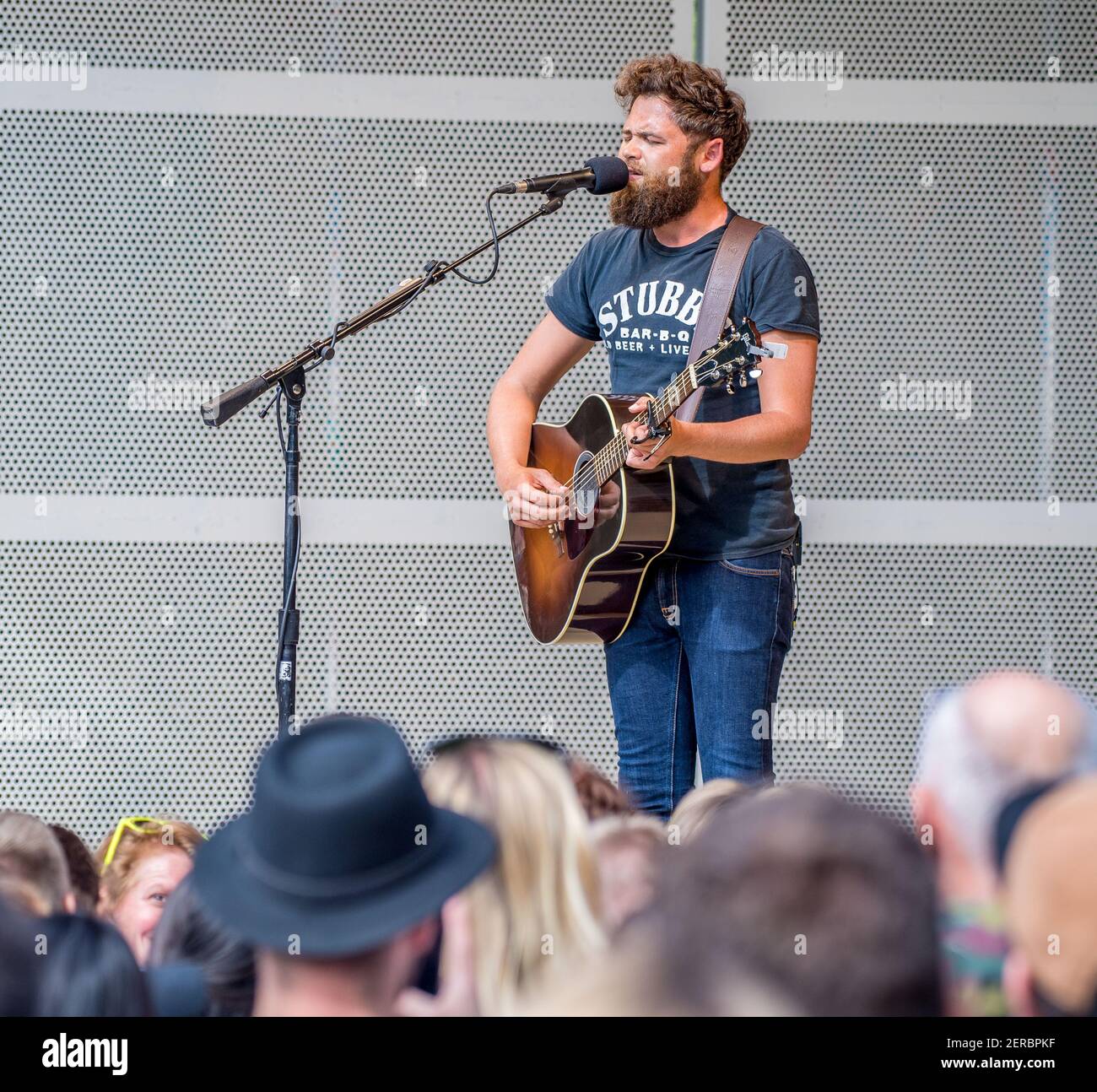 The British singer-songwriter Michael David Rosenberg better known by ...