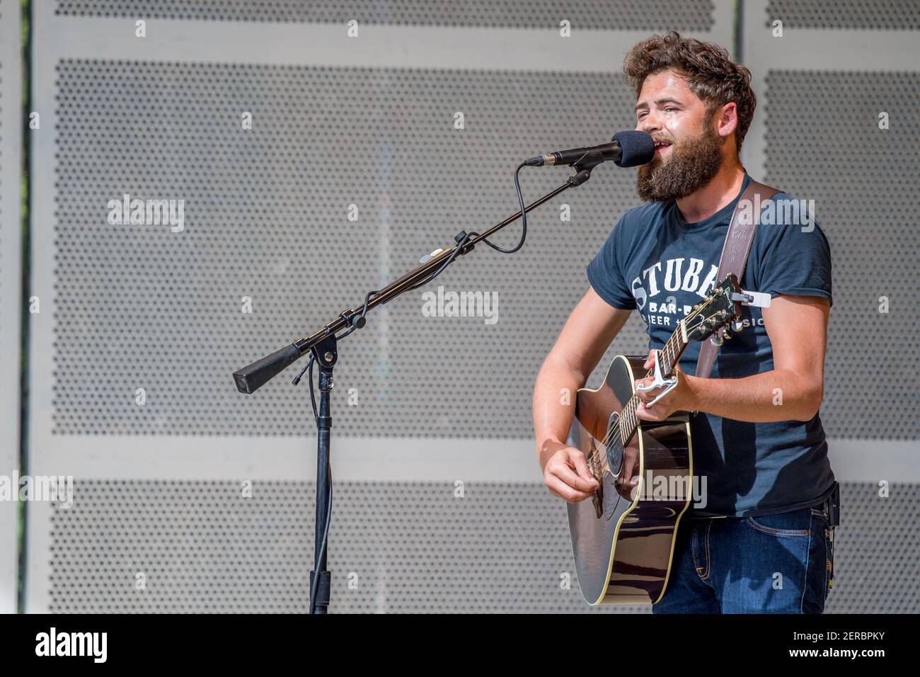 The British singer-songwriter Michael David Rosenberg better known by ...