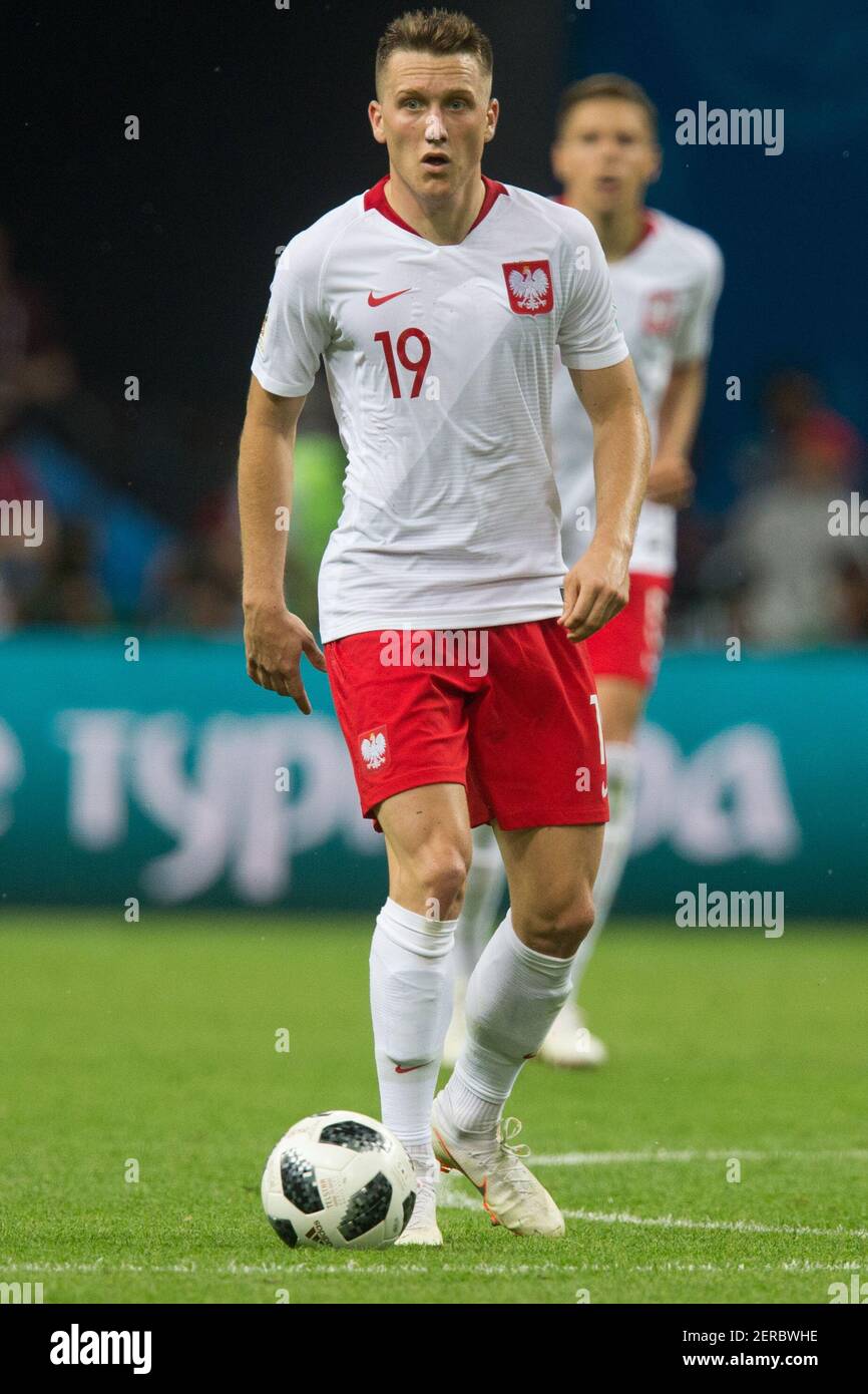 24.06.2018, Kazan, pilka nozna, mistrzostwa swiata, Polska - Kolumbia, N/z  Piotr Zielinski (POL), fot. Tomasz Jastrzebowski / Foto Olimpik -----  24.06.2018, Kazan, football, FIFA World Cup 2018, Poland - Columbia, In the