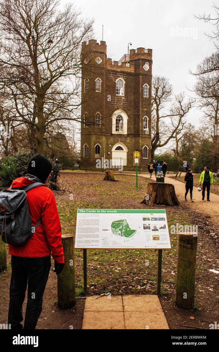 Severndroog castle, (London) Stock Photo