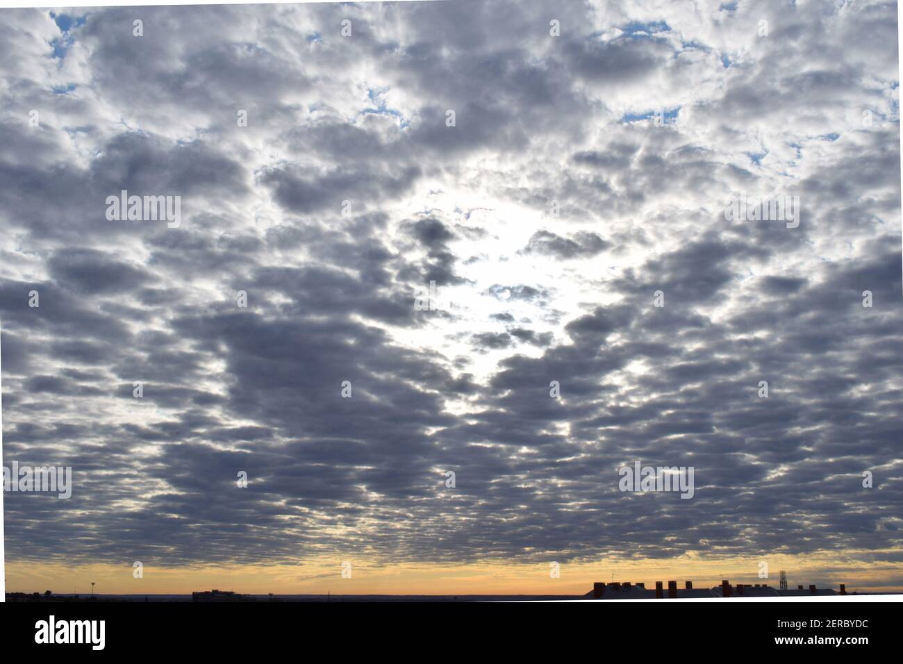 Cloudy sky sunrise panorama hi-res stock photography and images - Alamy