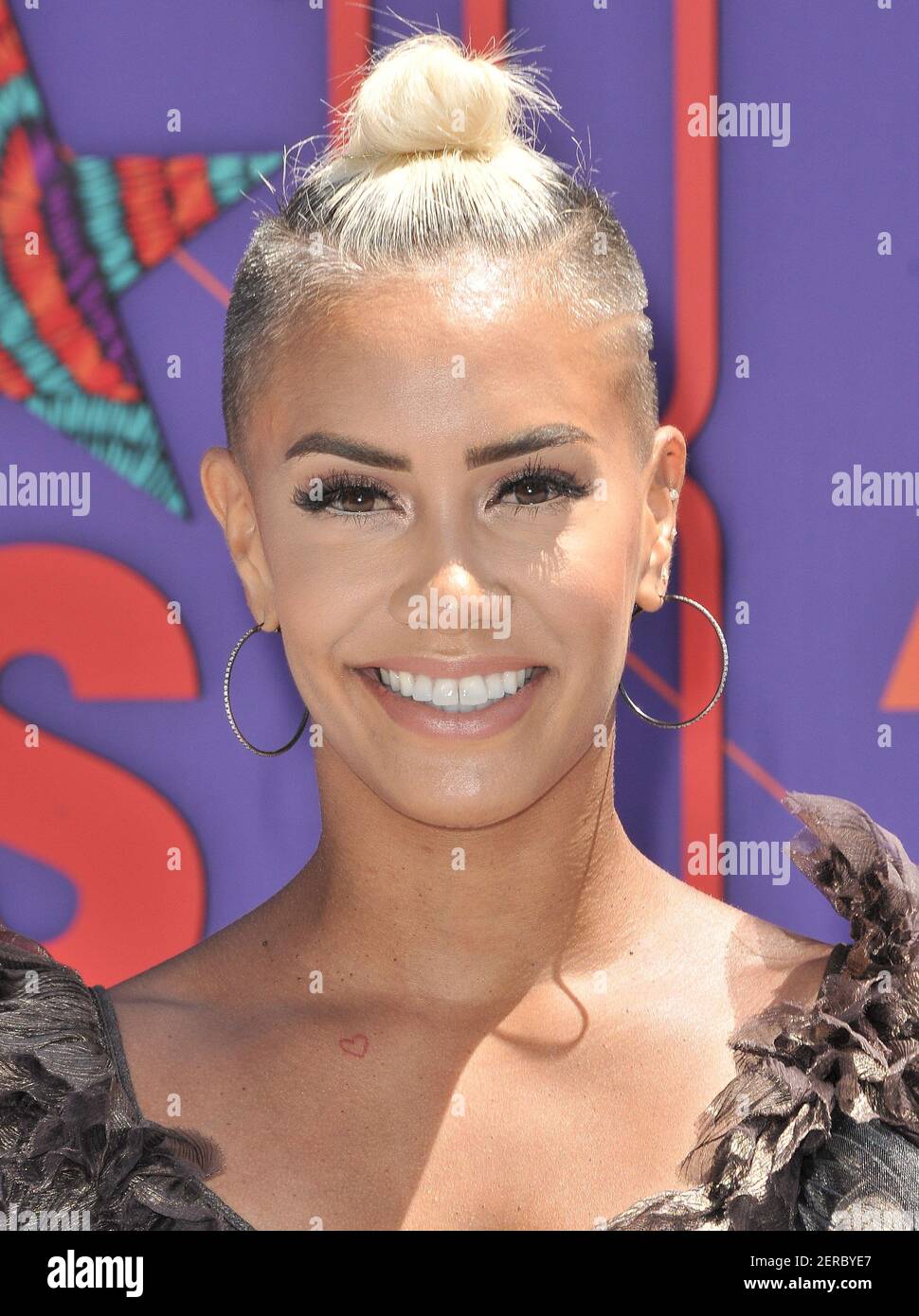 Sibley Scoles arrives at the 2018 BET Awards held at the Microsoft Theater in Los Angeles, CA on