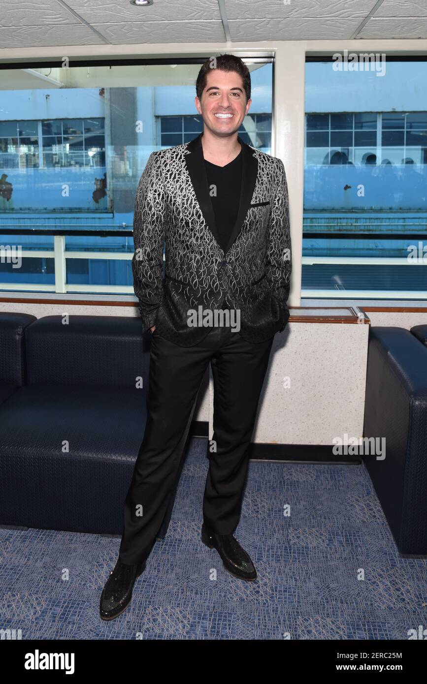 Anthony Nunziata attends Fran Dreschers Cabaret Cruise Dinner Cancer Schmancer on June 25, 2018 at Hornblower New York - Pier 40 in New York City, USA. (Photo by Daniela Kirsch/NameFace/Sipa USA) Stock Photo
